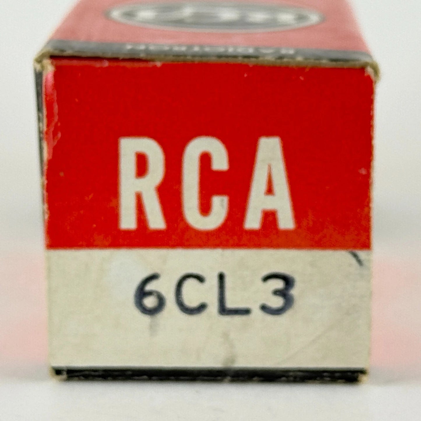 (1) Tested RCA 6CL3 Tube with Box Date Code C3 Half Wave Vacuum Rectifier Tube