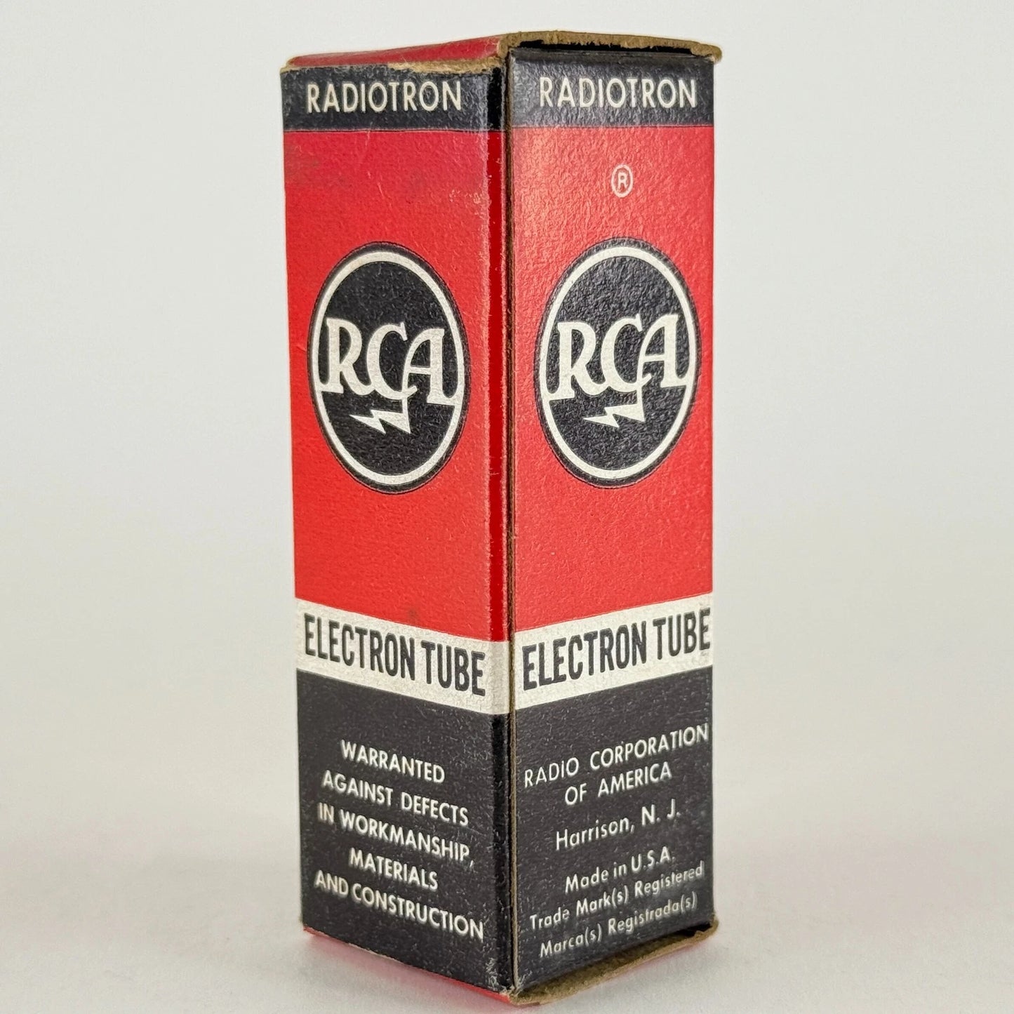 (1) Tested RCA 12EA6 Tube Black Plate with Box Date Code MB Pentode Tube (f)