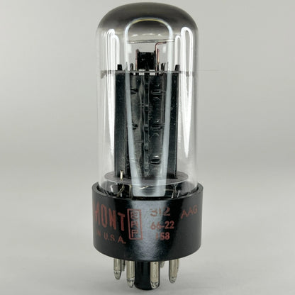 (1) Tested Dumont 12V6GT Tube Date Code 66-22 Sylvania EIA Code Beam Power Tube