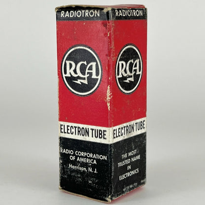 (1) Tested RCA 6EW6 Tube with Box Date Code CED RCA Sharp Cutoff Pentode Tube
