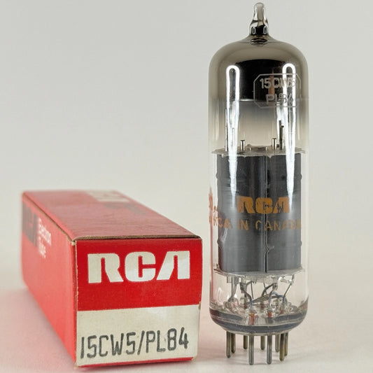(1) Tested RCA 15CW5/PL84 Tube with Box Canada Code EN 15CW5 Tube Pl84 Tube