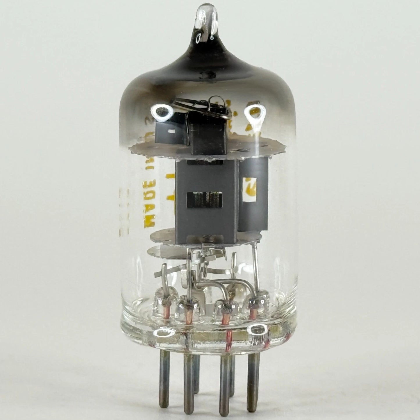 (1) Tested 1957 Western Electric 415A Tube Black Plate Square Getter Code 5713
