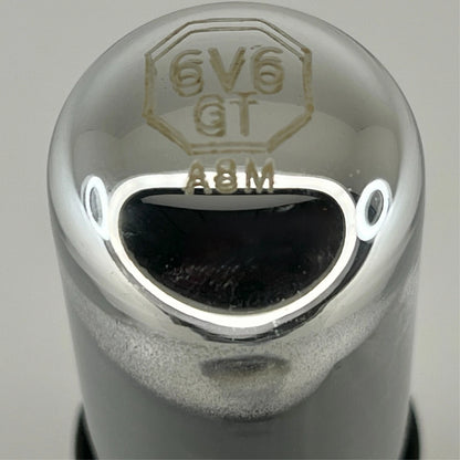(1) Tested 1958 Sylvania 6V6GT Tube Date Code EH MTB 6V6 GT Beam Power Tube