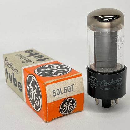 (1) Tested GE 50L6GT Tube with Box Date Code 58-13 General Electric 50L6 GT Tube