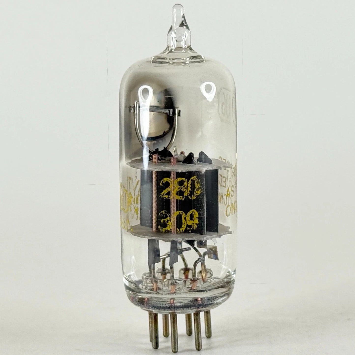 (1) Tested Raytheon 19J6 Tube with Box Date Code 309 Medium Mu Twin Triode Tube