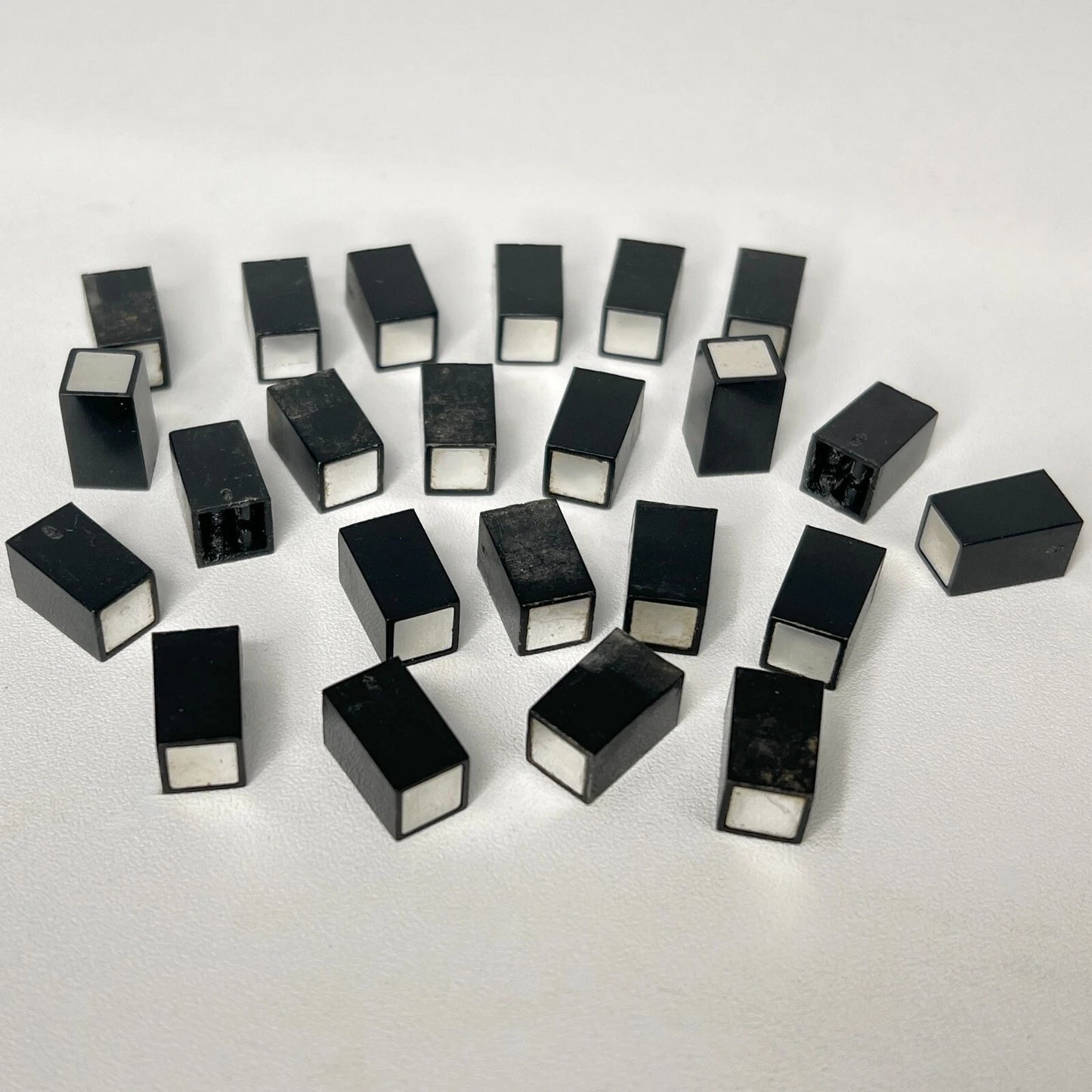 Lot of (23) Vintage Regency Monitoradio Scanner Silver and Black Pushbuttons