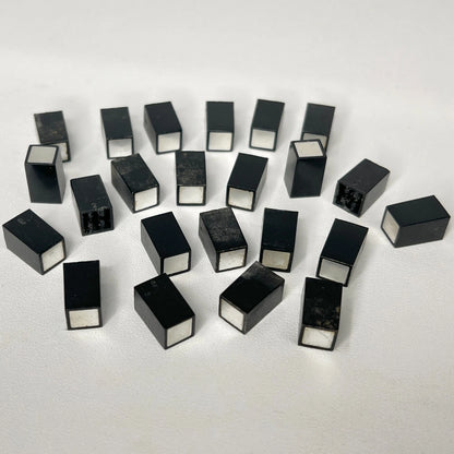Lot of (23) Vintage Regency Monitoradio Scanner Silver and Black Pushbuttons