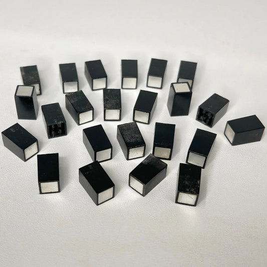 Lot of (23) Vintage Regency Monitoradio Scanner Silver and Black Pushbuttons
