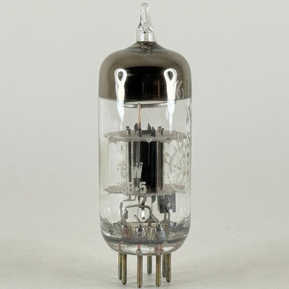 (1) Tested GE 6J6A Tube Code CW General Electric 6J6 A Medium Mu Twin Triode