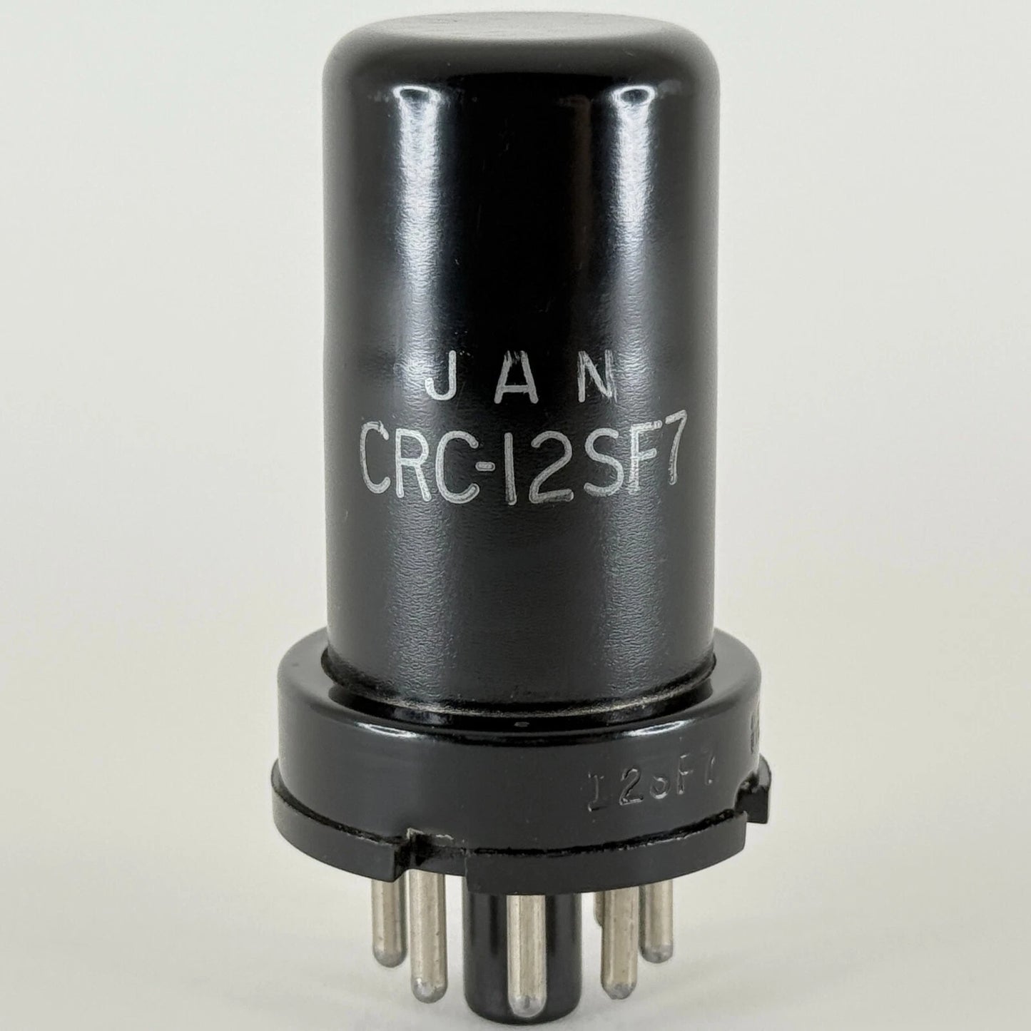 (1) Tested RCA JAN CRC 12SF7 Tube Date Code H5E Mil Spec 12SF7 Cutoff Pentode