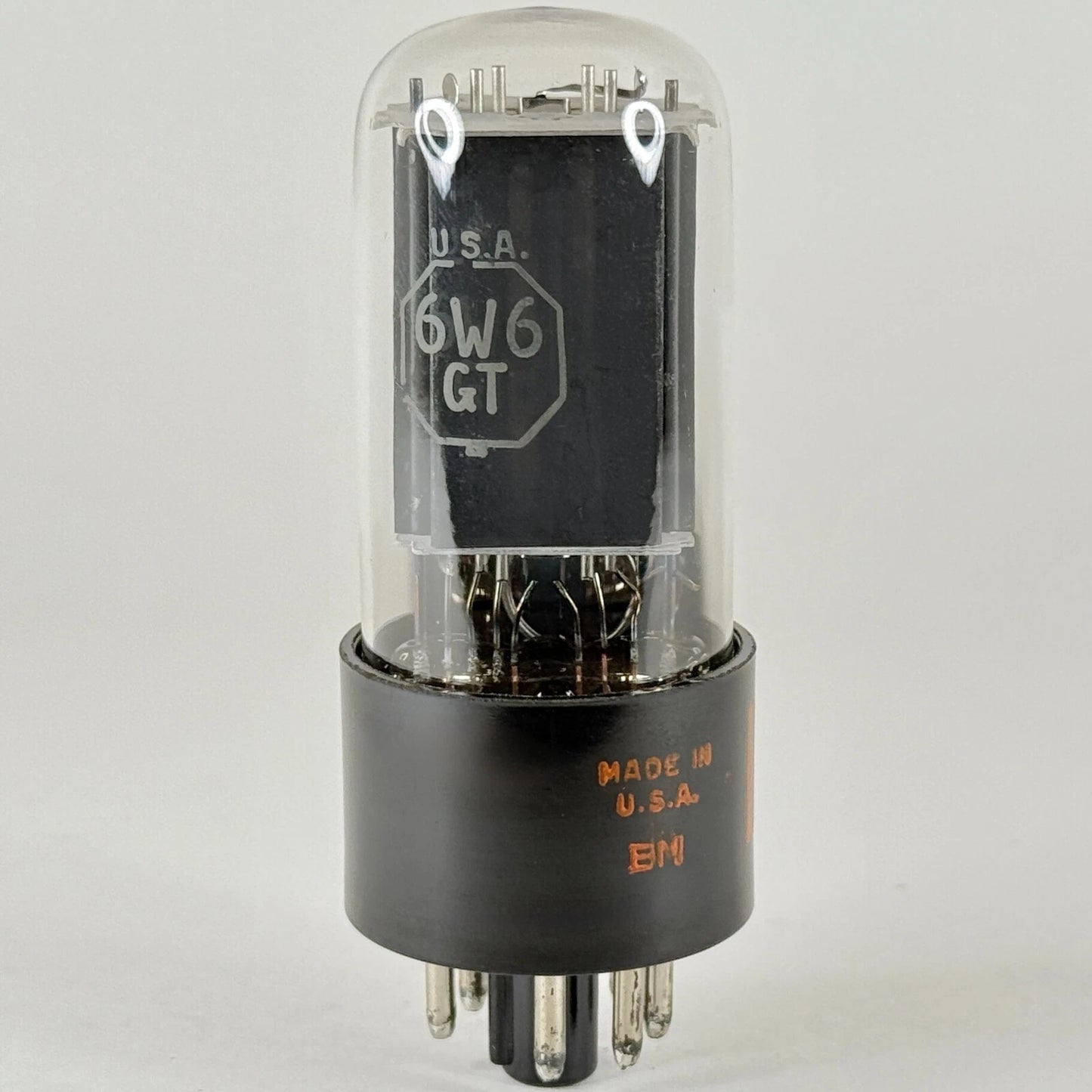 (1) Tested Strong RCA 6W6GT Tube Date Code BM RCA 6W6 GT Beam Power Tube