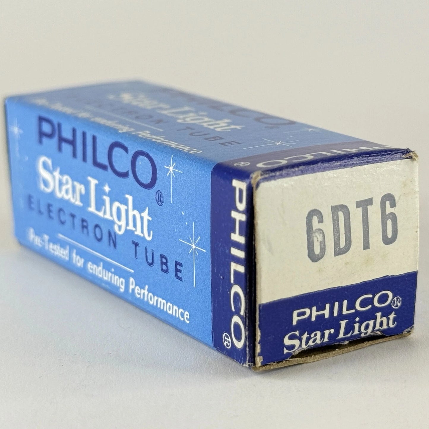 (1) Tested Philco 6DT6 Tube and Box Date Code 67-18 Pentode Vacuum Tube (b)