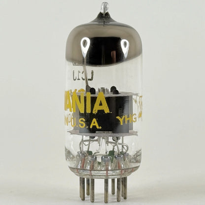 (1) Tested Sylvania X155 6BZ8 Tube Date Code YHG Sylvania 6BZ8 Pentode Tube