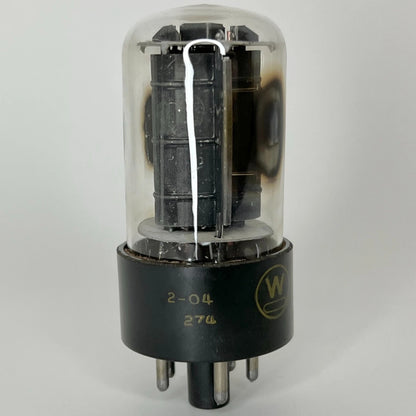 (1) Tested Westinghouse 6AU5GT Tube Date Code 2-04 Westinghouse 6AU5 GT Tube