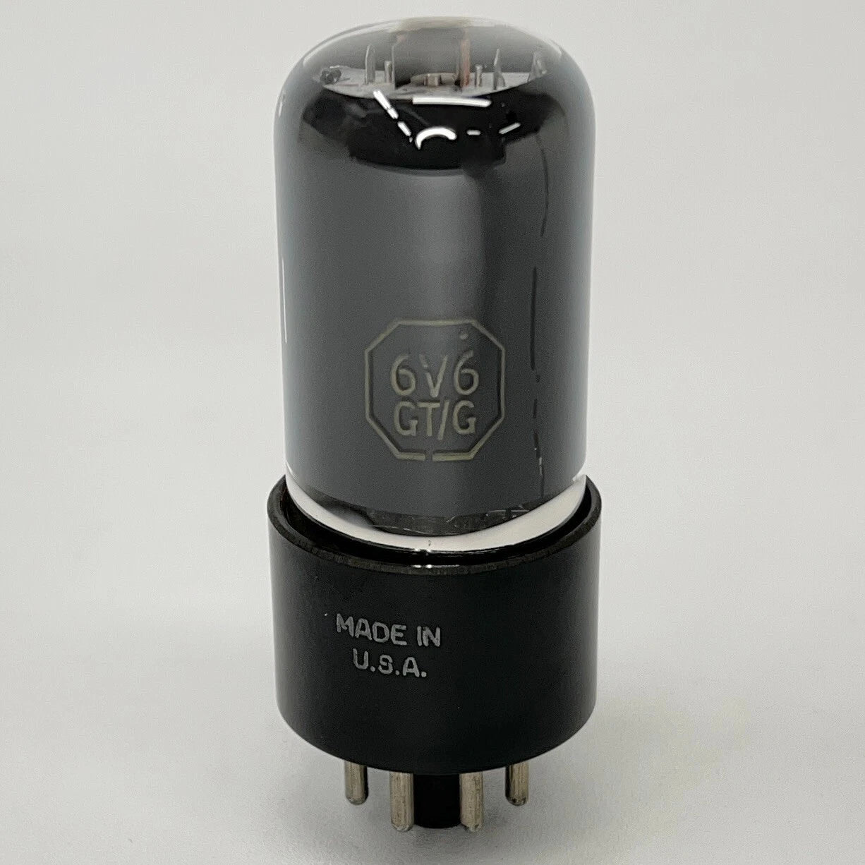 (1) Tested GM Delco 6V6GT/G Tube Date Code 01 GM 6V6 GT/G Beam Power Tube
