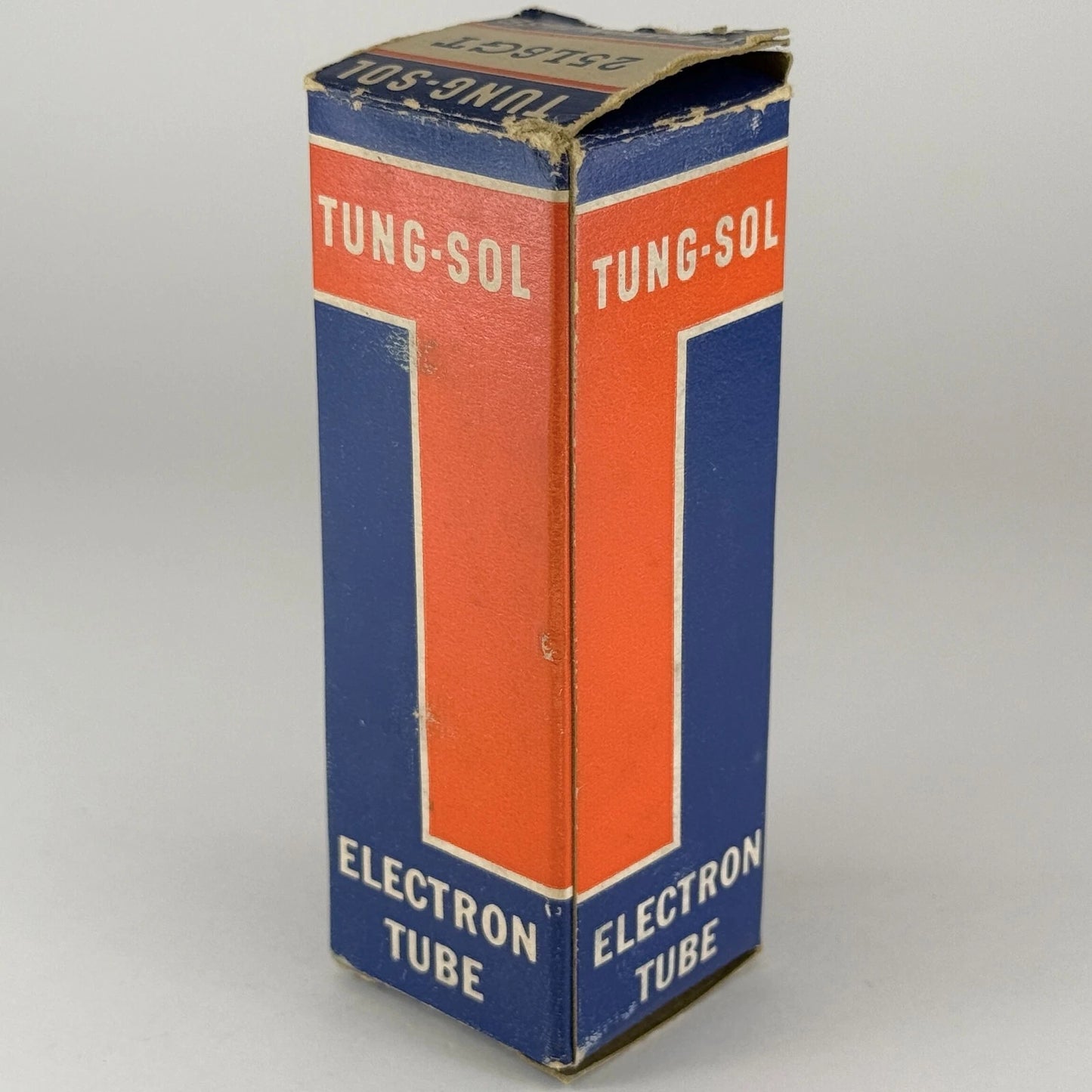 (1) Tested 1956 Tung-Sol 25L6GT Tube with Box Code 602-3 Tung Sol 25L6 GT Tube