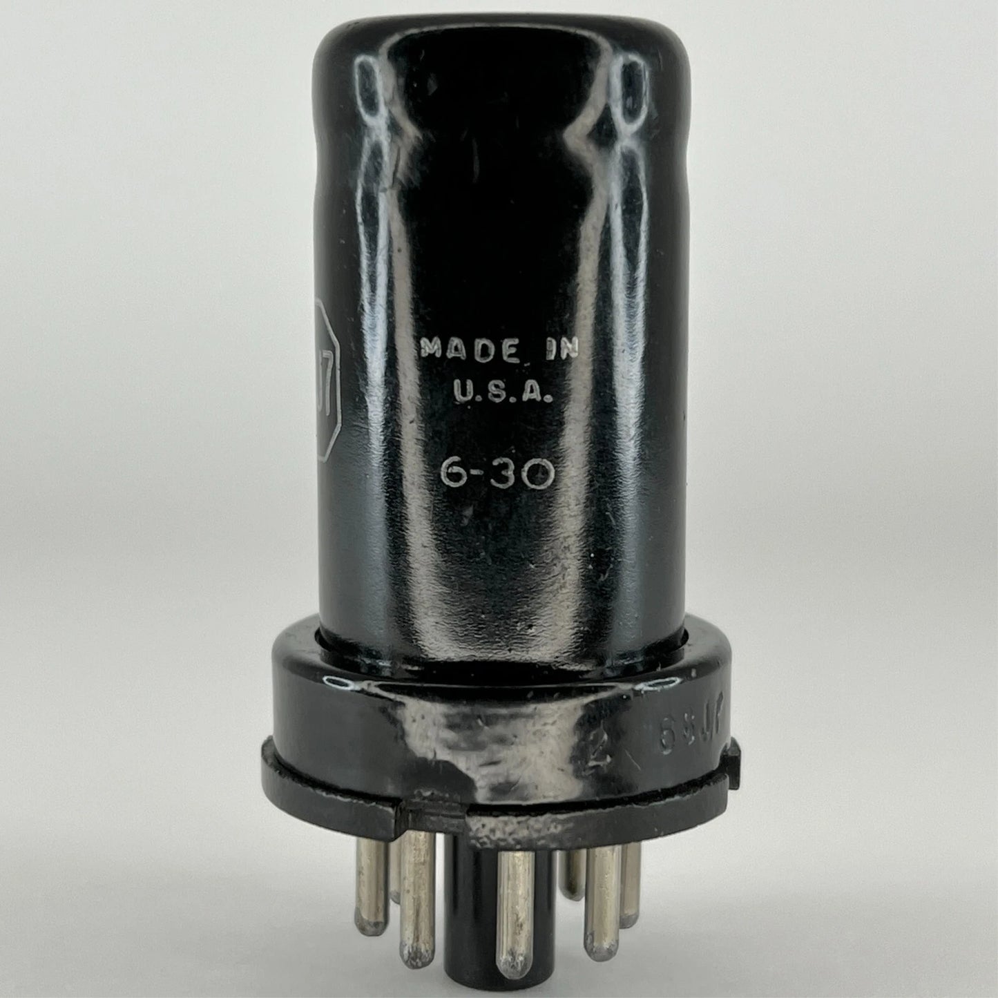 (1) Tested RCA 6SJ7 Tube with Box Date Code 6-30 RCA 6SJ7 Sharp Cutoff Pentode