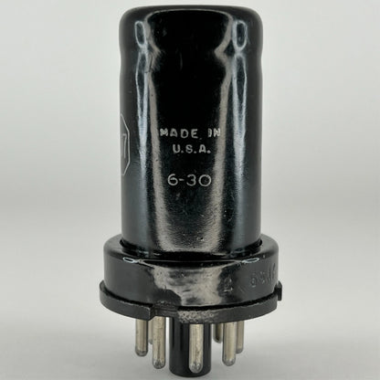 (1) Tested RCA 6SJ7 Tube with Box Date Code 6-30 RCA 6SJ7 Sharp Cutoff Pentode