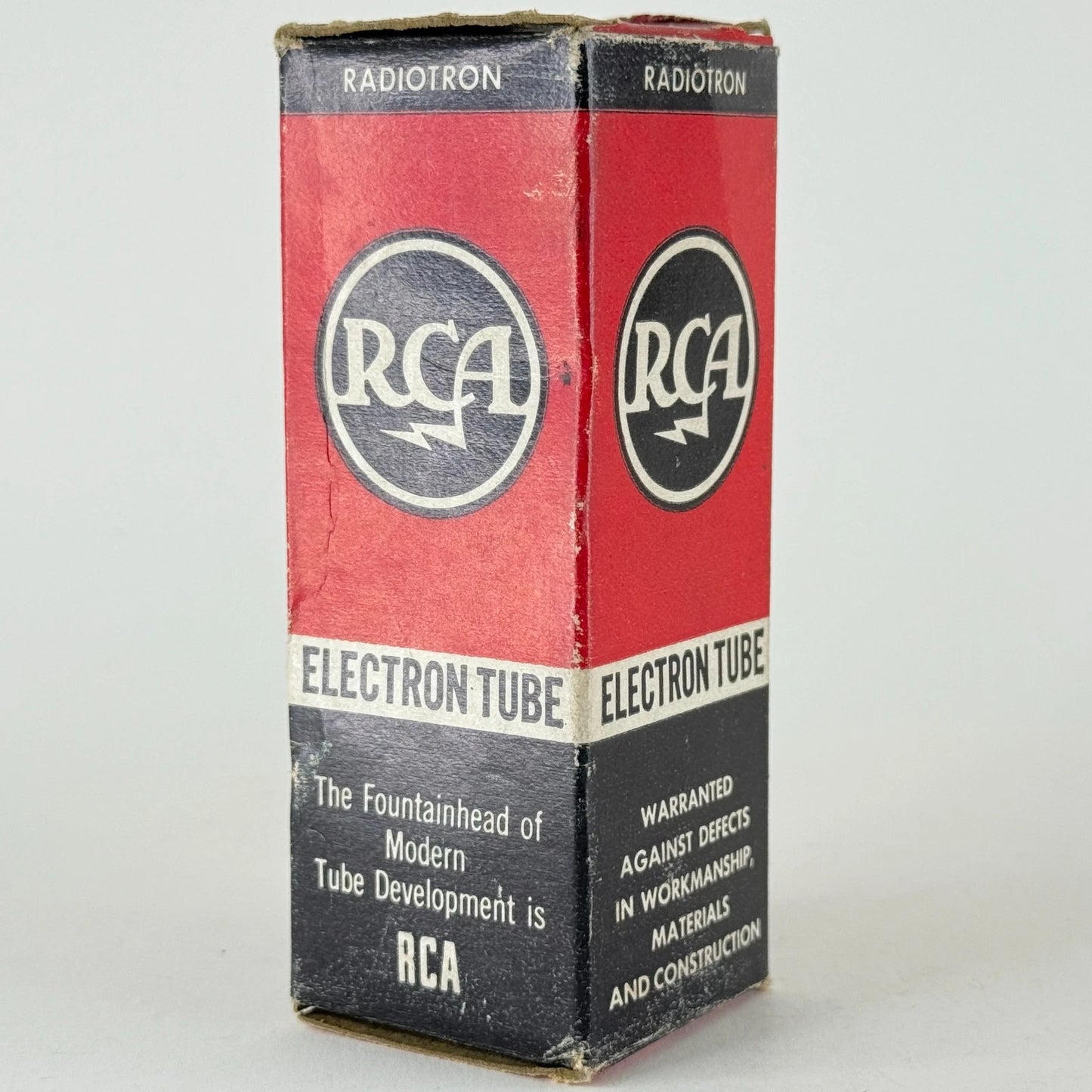 (1) Tested RCA 12SJ7 Tube with Box Date Code 426 RCA Sharp Pentode Vacuum Tube