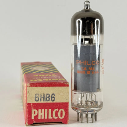 (1) Tested Strong Philco 6HB6 Tube with Box Date Code EXT Power Pentode Tube (a)