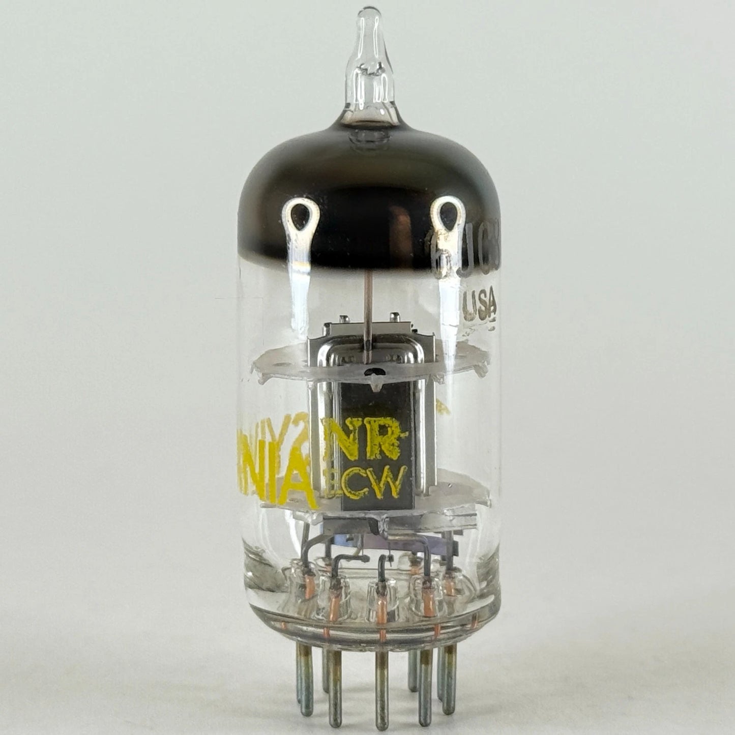 (1) Tested Strong Sylvania 6JC8 Tube with Box Date Code NR ECW Triode Pentode