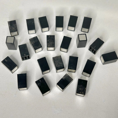 Lot of (23) Vintage Regency Monitoradio Scanner Silver and Black Pushbuttons