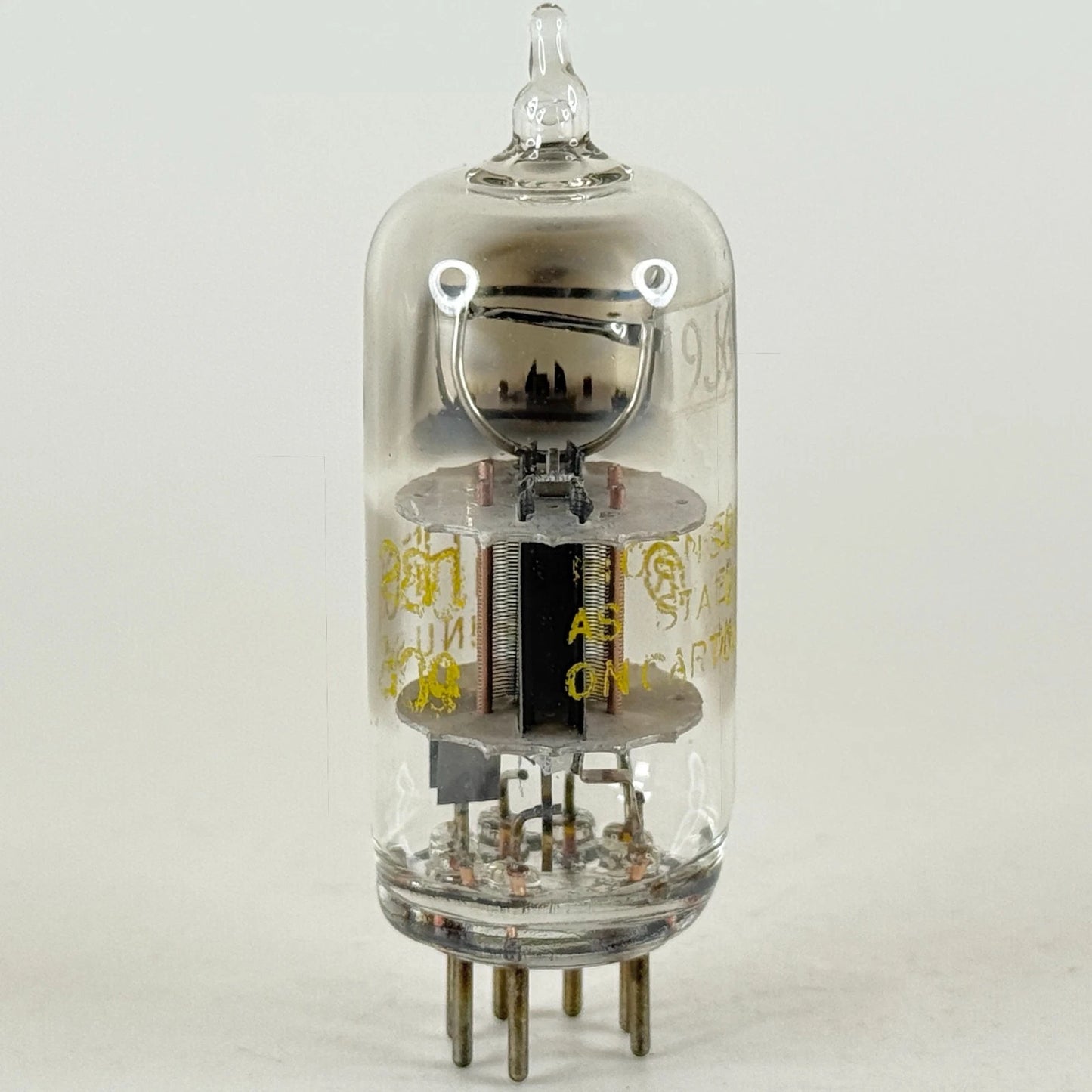 (1) Tested Raytheon 19J6 Tube with Box Date Code 309 Medium Mu Twin Triode Tube
