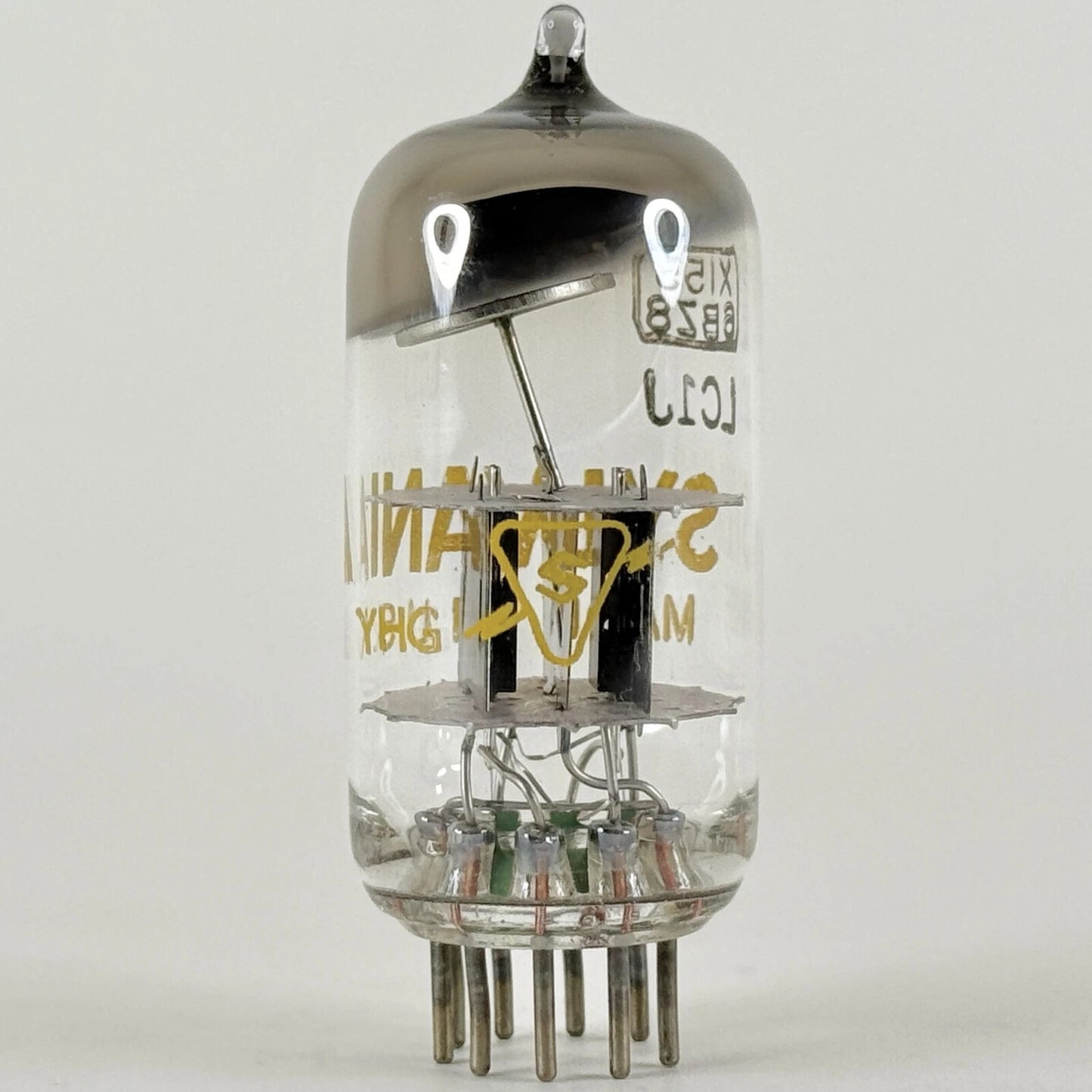 (1) Tested Sylvania X155 6BZ8 Tube Date Code YHG Sylvania 6BZ8 Pentode Tube