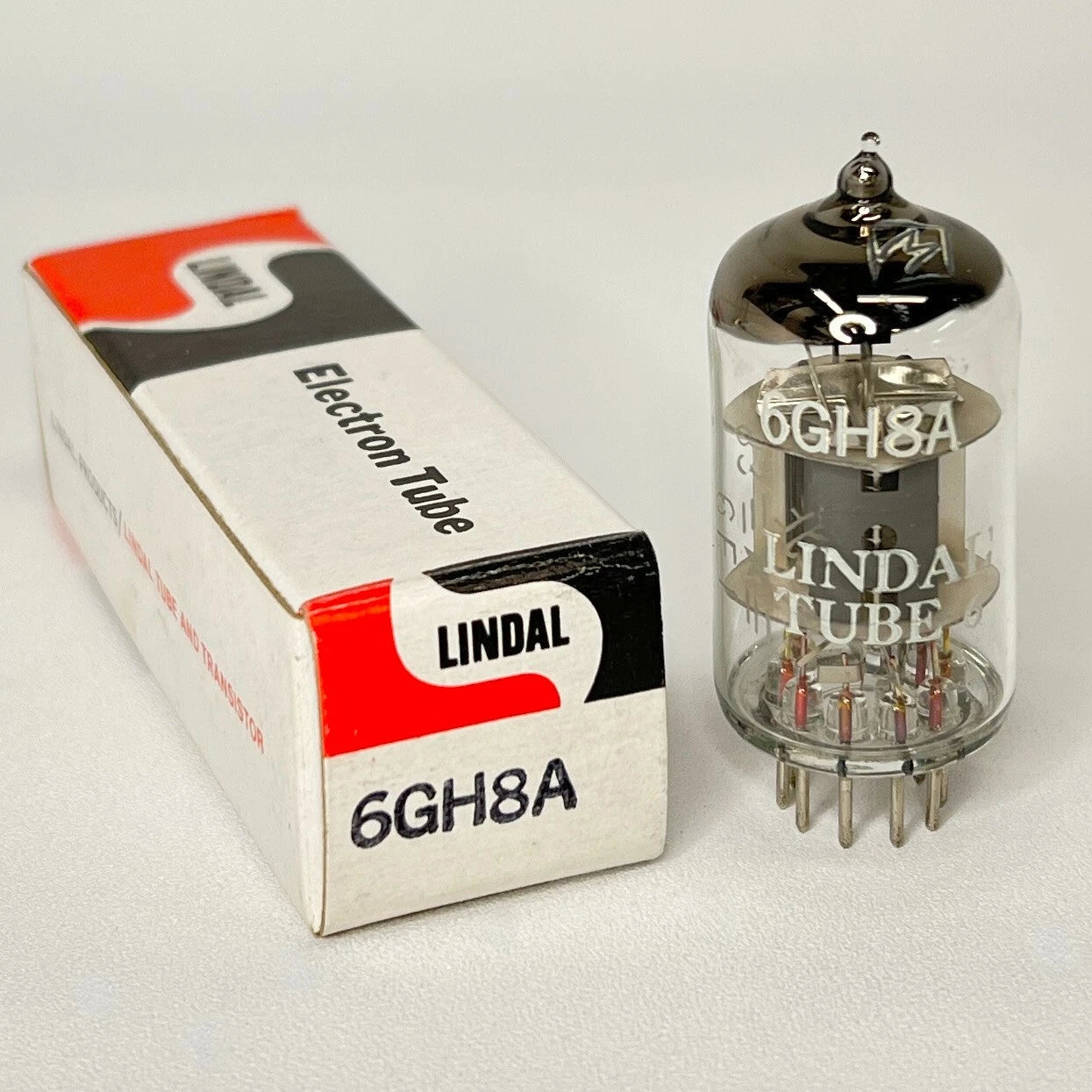 (1) Tested Lindal 6GH8A Tube with Original Box Triode Sharp Cutoff Pentode