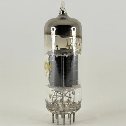 (1) Tested Strong Magnavox 12GN7A Tube Code 022 EHU Black Plates O Halo 12GN7 A