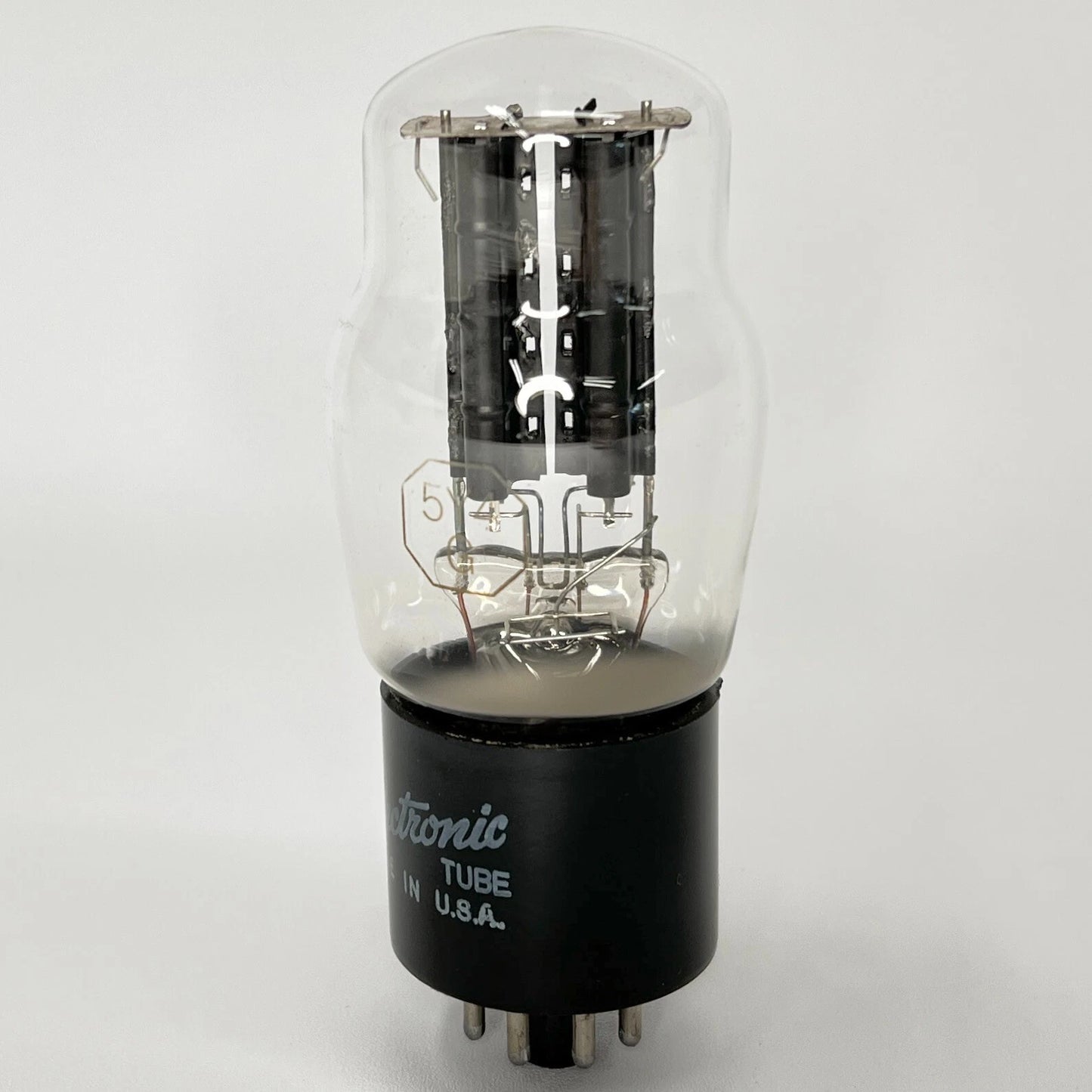 (1) Tested GE 5Y4G Tube Date Code 0-09 General Electric 5Y4 G Rectifier Tube