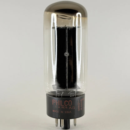 (1) Tested Strong Philco 5U4GB Tube Smooth Black Plates Halo O Getter Code 65-48