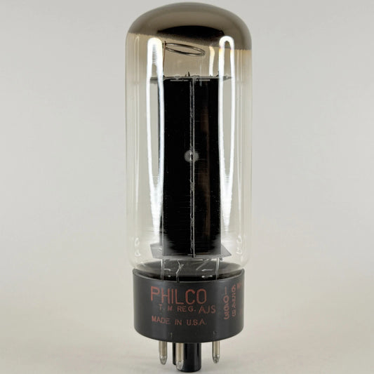 (1) Tested Strong Philco 5U4GB Tube Smooth Black Plates Halo O Getter Code 65-48