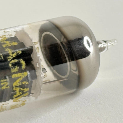 (1) Tested Strong Magnavox 12GN7A Tube Code 022 EHU Black Plates O Halo 12GN7 A