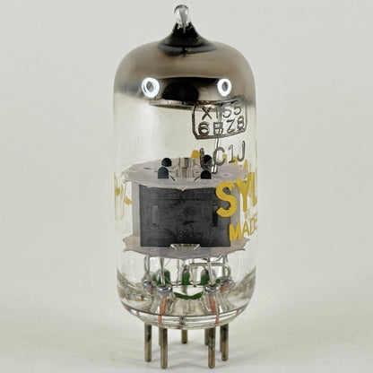 (1) Tested Sylvania X155 6BZ8 Tube Date Code YHG Sylvania 6BZ8 Pentode Tube