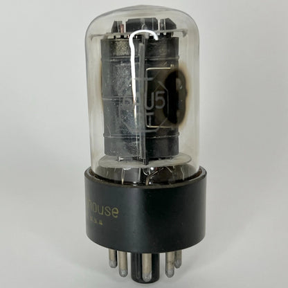 (1) Tested Westinghouse 6AU5GT Tube Date Code 2-04 Westinghouse 6AU5 GT Tube