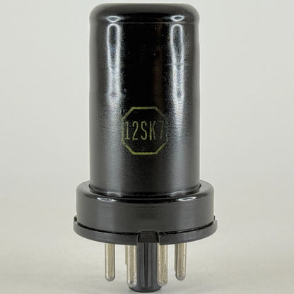 (1) Tested Westinghouse 12SK7 Tube Date Code 5R13 12SK7 Pentode Metal Tube