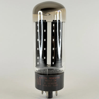 (1) Tested Strong Philco 5U4GB Tube Smooth Black Plates Halo O Getter Code 65-48