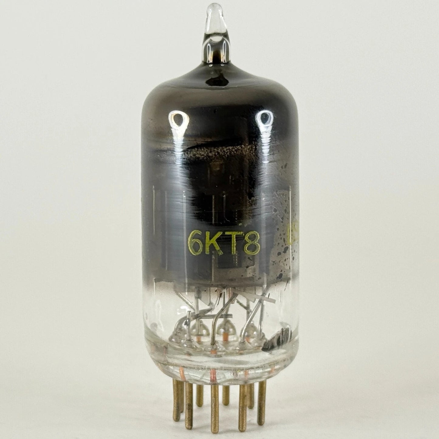 (1) Tested Realistic Lifetime 6KT8 Tube Gold Pins Triode Cutoff Pentode Tube