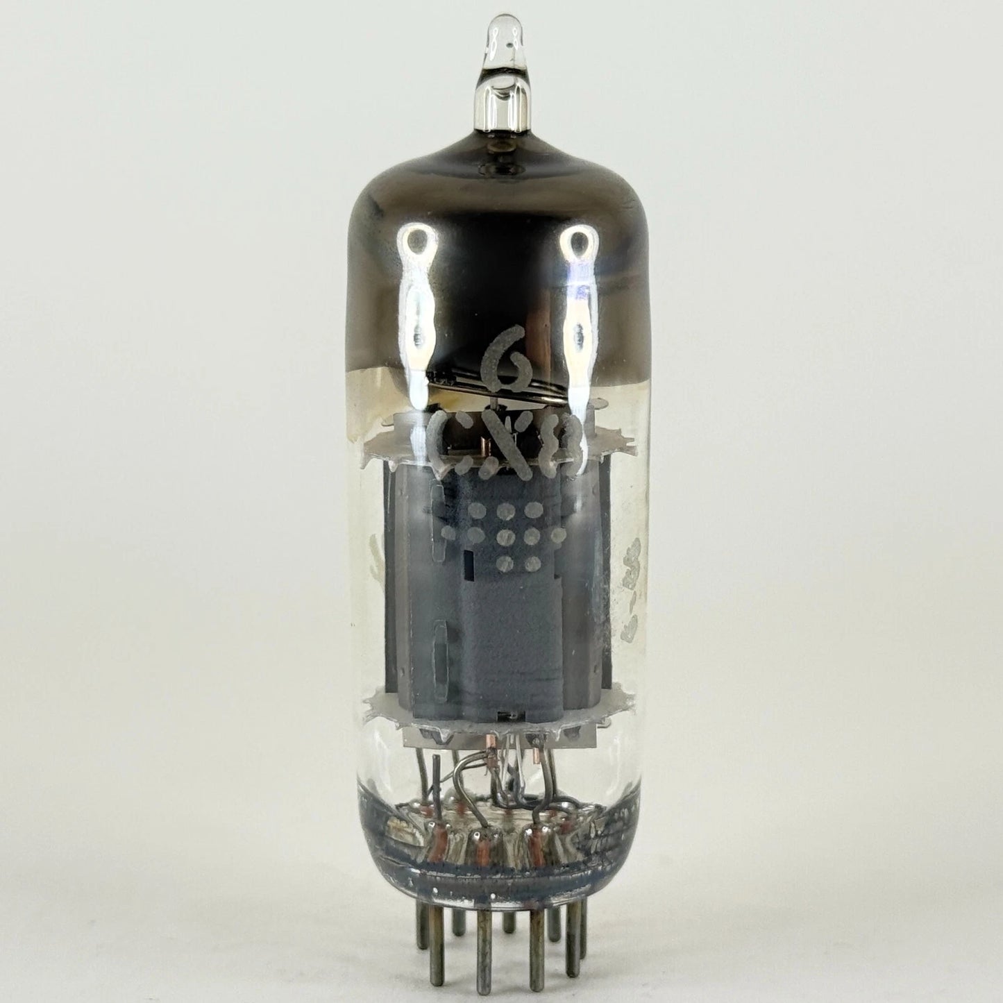 (1) Tested Relay 6CX8 Tube Date Code 6-66 Medium Mu Triode Pentode Tube