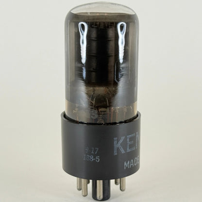 (1) Tested Ken Rad 6K6GT Tube Date Code 9-17 6K6 GT Tube Black Smoked Glass