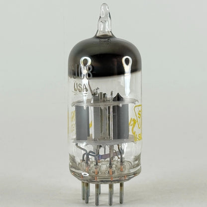 (1) Tested Strong Sylvania 6JC8 Tube with Box Date Code NR ECW Triode Pentode