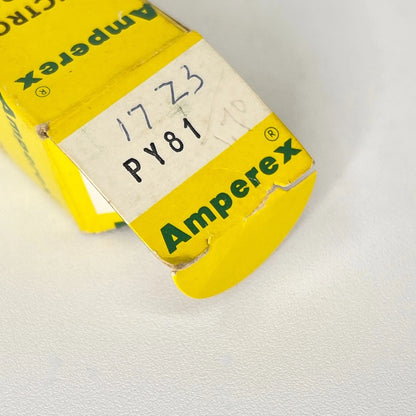 (1) Tested Amperex PY81 (17Z3) Tube with Box Made In Italy Date Code 69-32