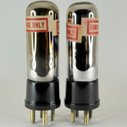 Tested Balanced Matched Pair RCA Radiotron UX-120 Tubes Type 20 UX 120 Tubes (f)