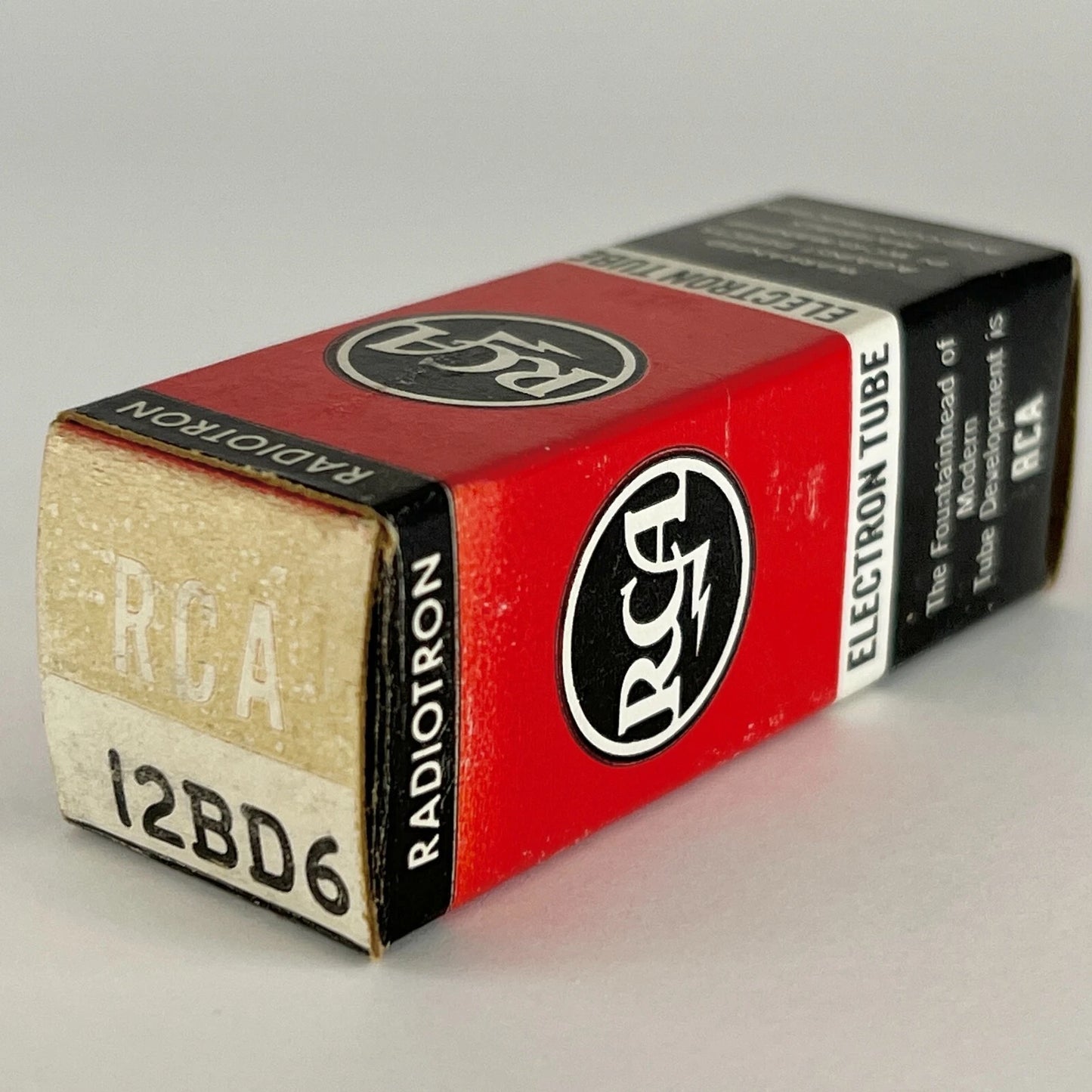 (1) Tested RCA 12BD6 Tube with Box Date Code LV RCA 12BD6 Remote Cutoff Pentode