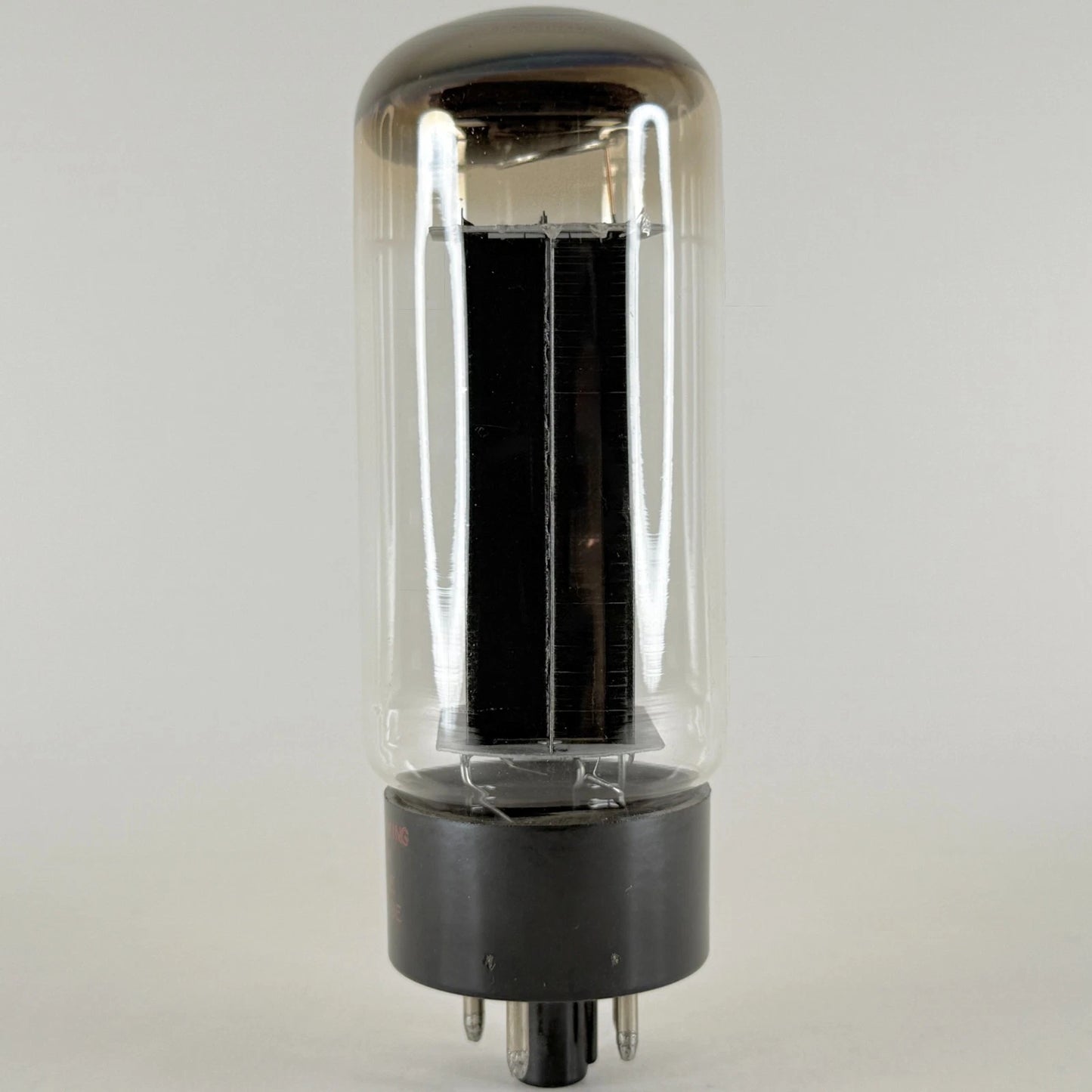 (1) Tested Strong Philco 5U4GB Tube Smooth Black Plates Halo O Getter Code 65-48