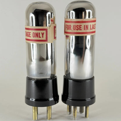 Tested Matched Pair of RCA Radiotron UX-120 Tubes Type 20 UX 120 Tubes UX120 (g)