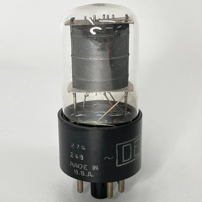 (1) Tested Delco 6K6GT Tube Date Code 248 Power Pentode Delco 6K6 GT Tube