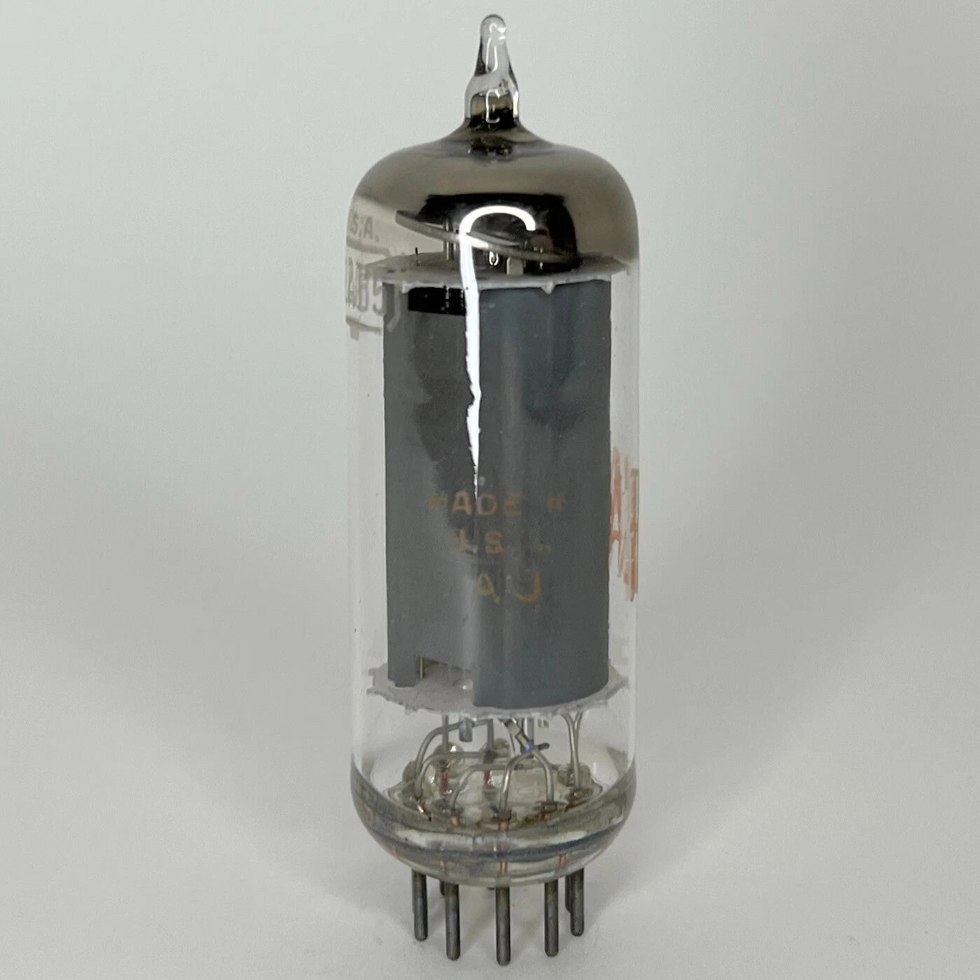 (1) Tested RCA 12AB5 Tube Date Code AJ RCA 12AB5 Beam Power Vacuum Tube