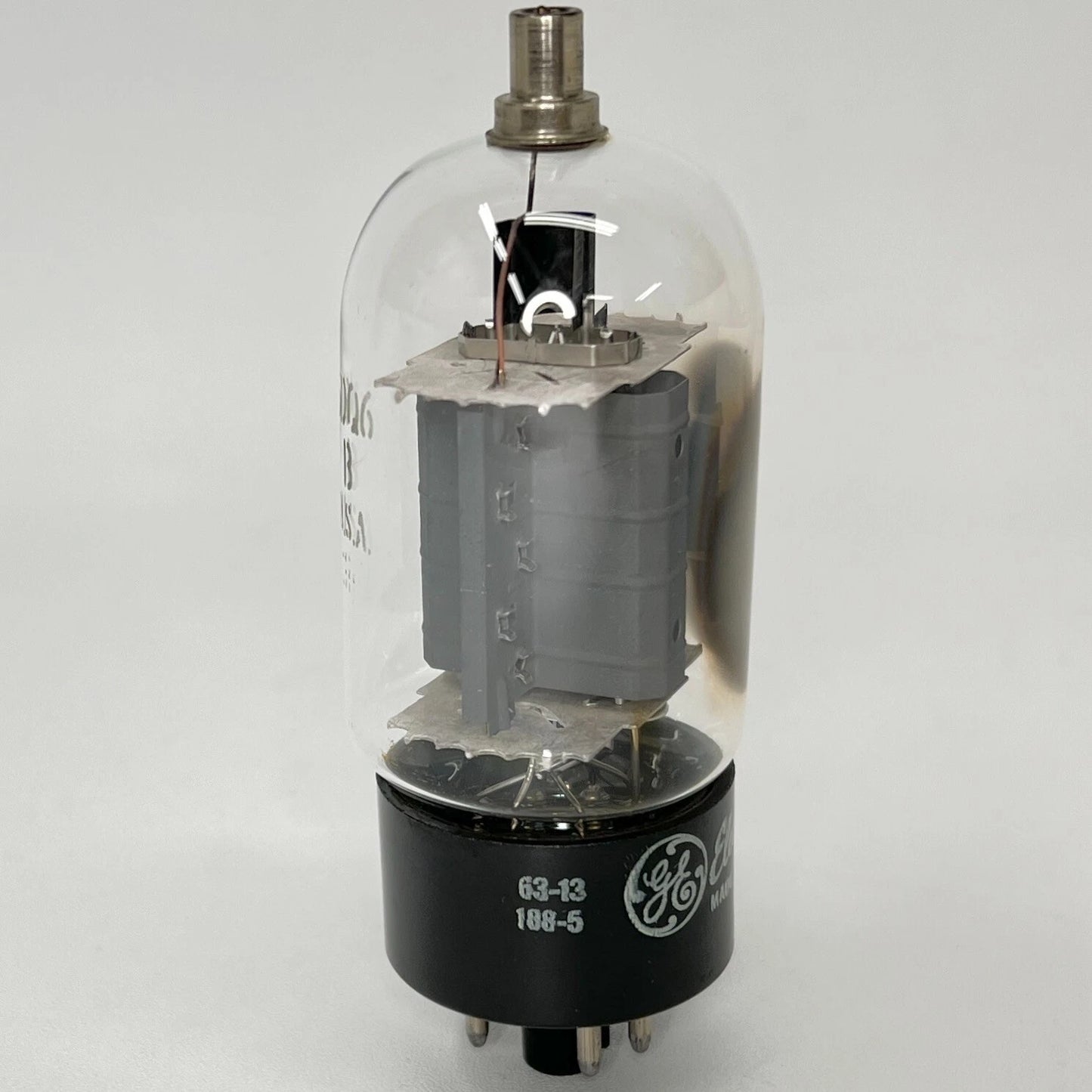 (1) Tested GE 6DQ6B Tube Date Code 63-13 General Electric 6DQ6 B Power Tube